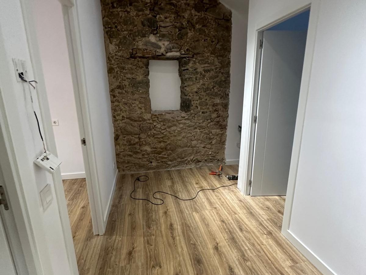 Pasillo en obra